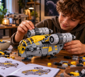 Klocki Statek Kosmiczny Myśliwiec Sci-Fi Razor Crest 930 elem. – Model dla Fanów Gwiezdnych Przygód