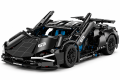 Klocki Technic Sportowe Auto Sian Czarny Hypercar 36 cm – Duży Model Samochodu Kolekcjonerski