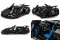 Klocki Technic Sportowe Auto Sian Czarny Hypercar 36 cm – Duży Model Samochodu Kolekcjonerski