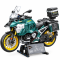 Klocki Technic Motocykl Turystyczny BMW R1250 GS z Kuframi 831 elem. – Skala 1:8 Model Motocykla