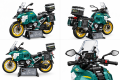Klocki Technic Motocykl Turystyczny BMW R1250 GS z Kuframi 831 elem. – Skala 1:8 Model Motocykla