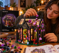 Klocki Gotycka Szklarnia Gothic Greenhouse Straszny Dom Grozy 1107 elem.