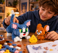 Klocki Figurki Tom i Jerry z Serem Zestaw 2w1