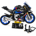 Klocki Technic Motocykl Ścigacz BMW S1000 RR Skala 1:5 z 2 Stojakami Zestaw 1909 el.