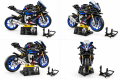 Klocki Technic Motocykl Ścigacz BMW S1000 RR Skala 1:5 z 2 Stojakami Zestaw 1909 el.