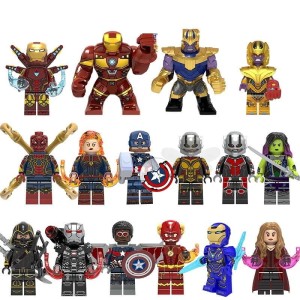 Klocki Zestaw Figurki Avengers 16 Sztuk